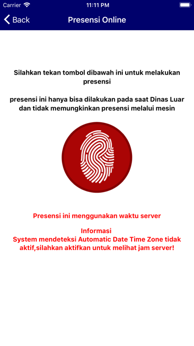 e-Presensi ASN Kab Sleman iPhone screenshot