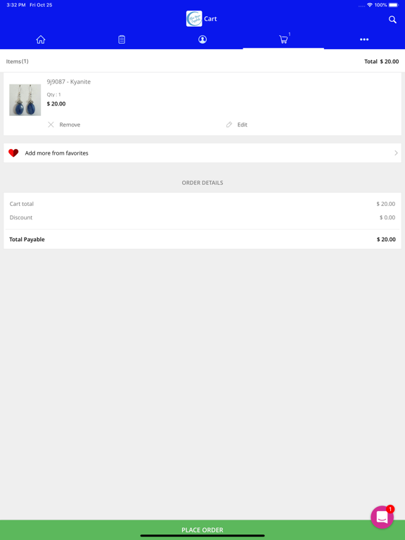 Blue Moon Crystals & Jewelry iPad screenshot 6 - Shopping app