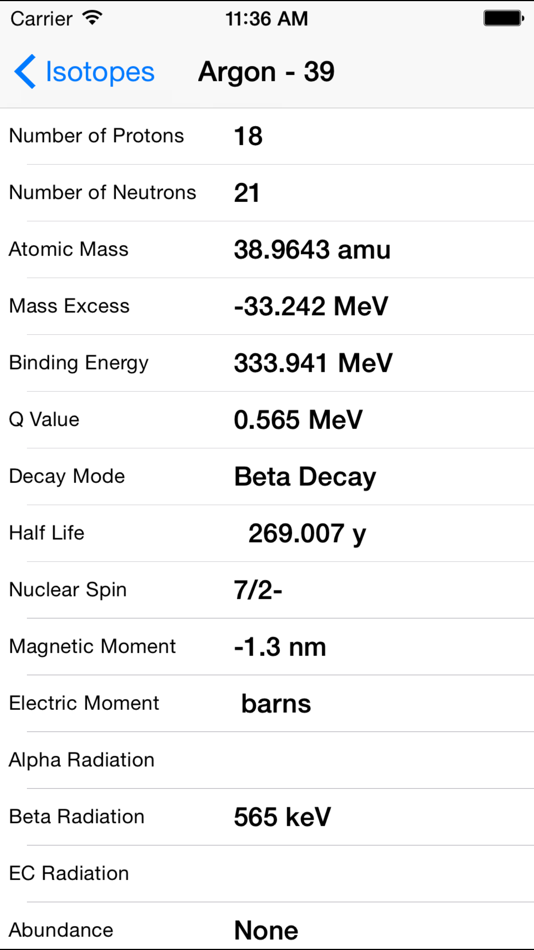 #4. Atoms To Go Table of Elements (iOS) От: Black Cat Systems