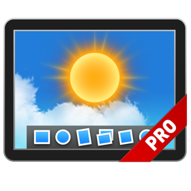 螢幕擷取畫面 (5) Weather Dock+ Desktop forecast