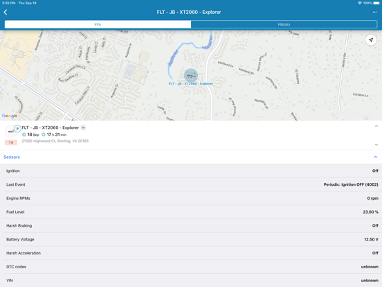 Screenshot #6 pour Fleet ONE by Fleetistics