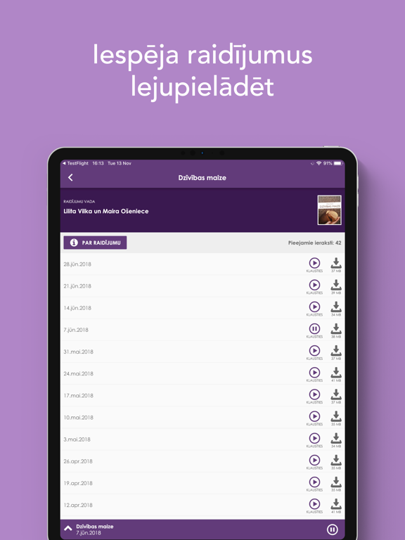 Screenshot #6 pour Latvijas Kristīgais radio LKR
