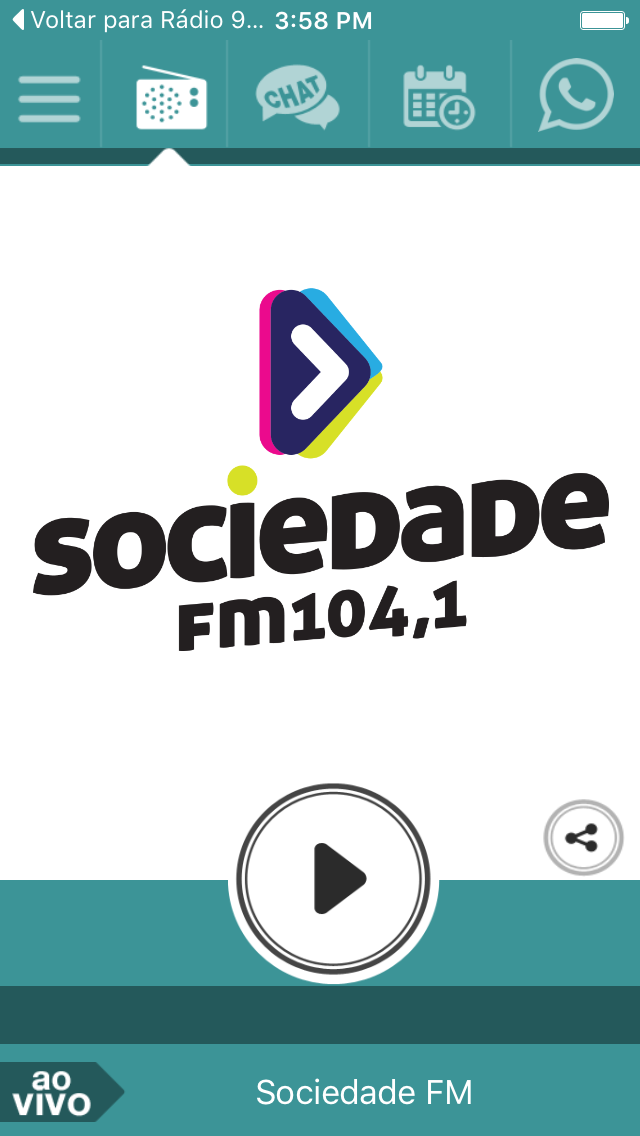 Screenshot #1 pour Sociedade FM