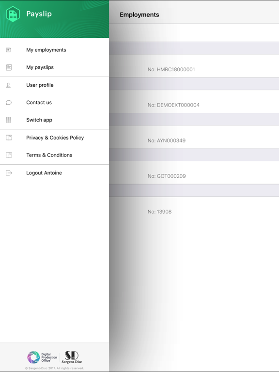 Screenshot #4 pour Payslip