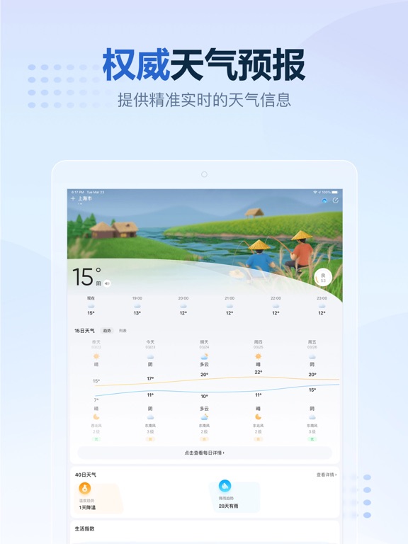 Screenshot #4 pour 2345天气王-天气和空气质量查询小组件
