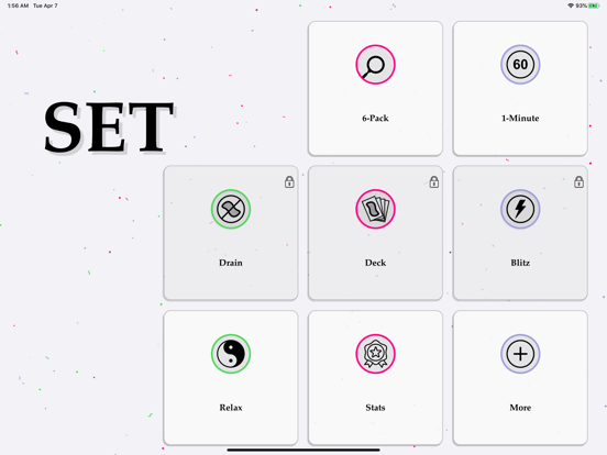 Screenshot #4 pour SET: Card Game & Brain Puzzle