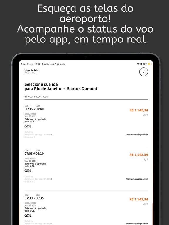 Screenshot #5 pour GOL | Passagens Aéreas