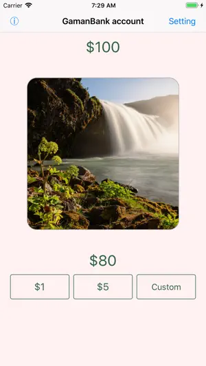 GamanBank screenshot 1