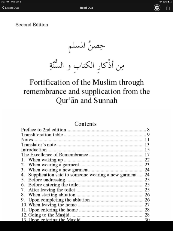 Everyday Dua and Azkar Offline iPad screenshot 4 - Music app