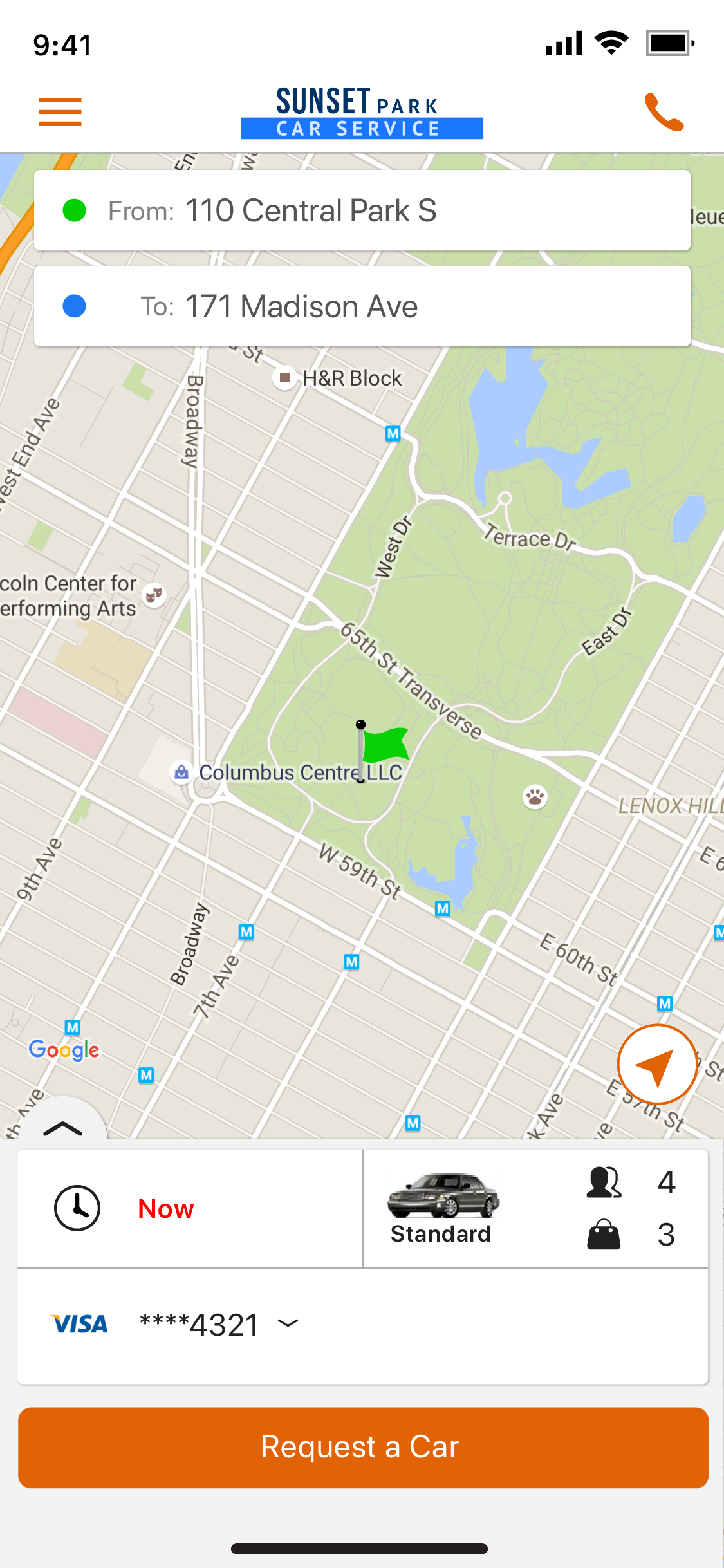 Sunset Park Car Serv screenshot 3