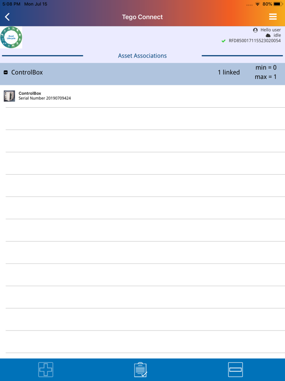 Tego Connect iPad screenshot 5 - Business app