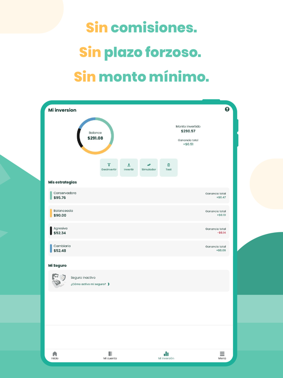 DINN: Invierte fácil iPad screenshot 3 - Finance app