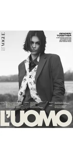 Скриншот VOGUE ITALIA на iPhone 5