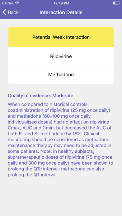 Liverpool HIV iChart Screenshot