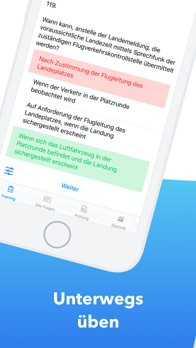 BZF Flugfunk Fragenkatalog iPhone screenshot
