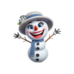 Snowwoman Stickers