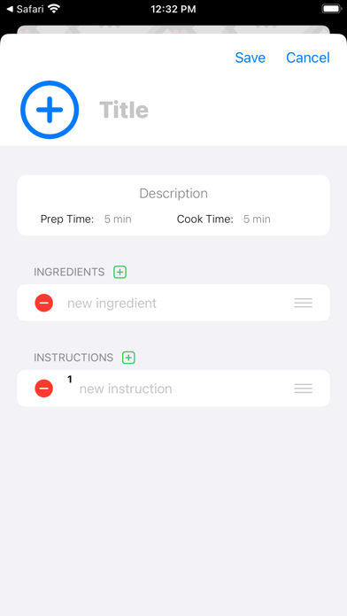 Recipe-Safe iPhone screenshot 5 - Food & Drink app
