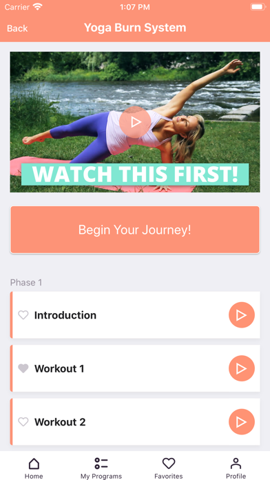 Yoga Burn App iPhone screenshot 5 - Health & Fitness app