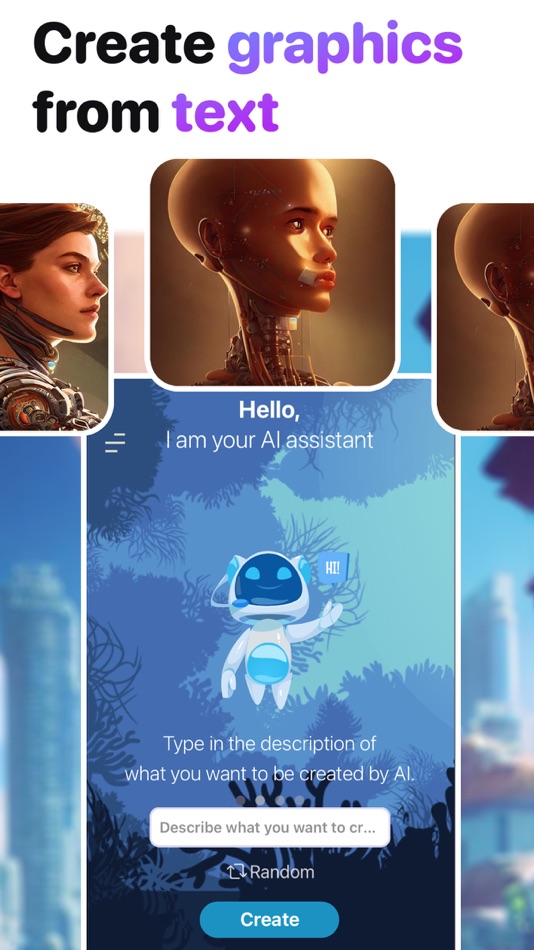 #1. Syntetic AI - AI Art Generator (iOS) Bởi: MULTI MOBILE Ltd