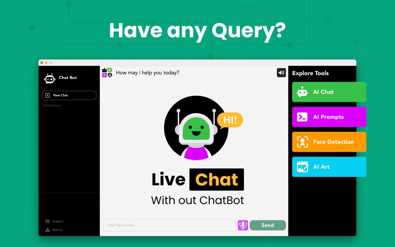 Chatbot: Open Chat with AI Bot Screenshot