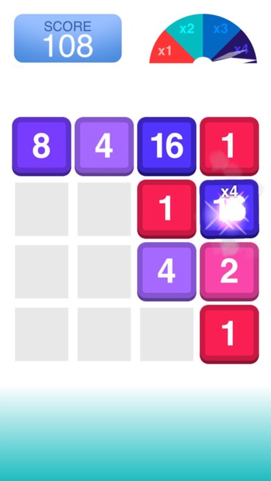 Double Time - more than 2048 iPhone screenshot