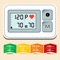 Our app is a blood pressure management app that helps you to record, track, analyze and share your blood pressure results