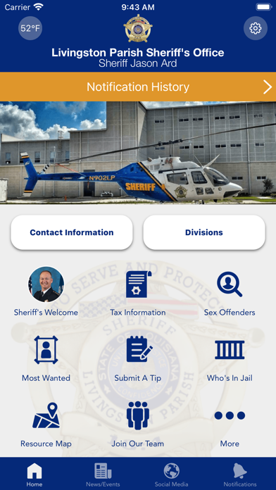 Livingston Parish Sheriff Screenshot