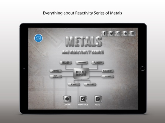 Screenshot #4 pour Reactivity Series of Metals