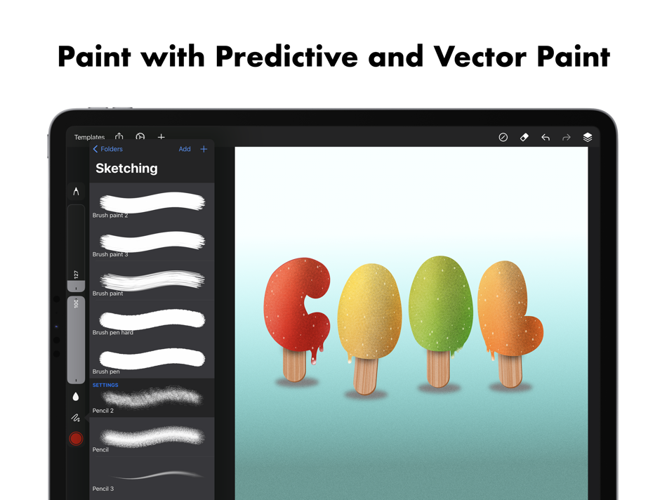 #7. Creatic: Graphic Design Editor (iOS) 게시자: DELIX SOFTWARE SH.P.K