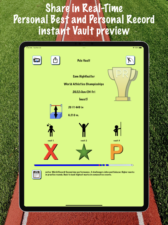 Screenshot #6 pour iPoleVault ( Track and Field )