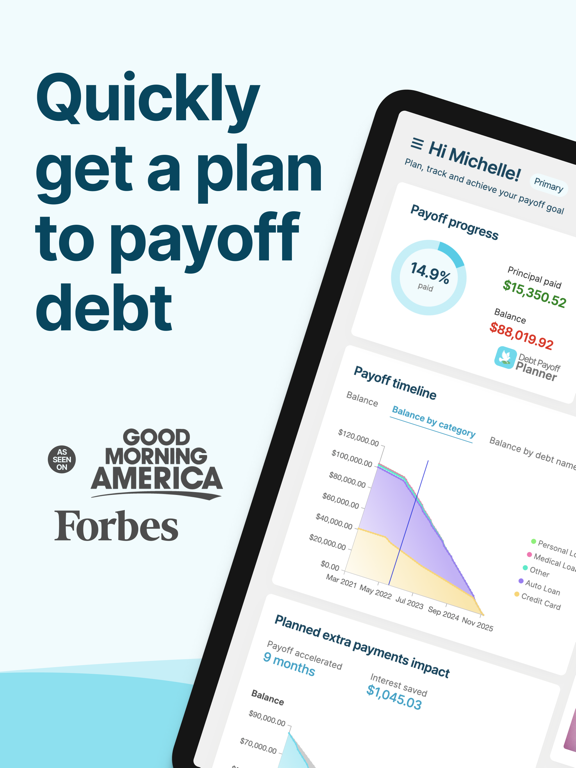 Debt Payoff Planner & Tracker