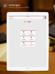 ontarget management ipad bildschirmfoto 1