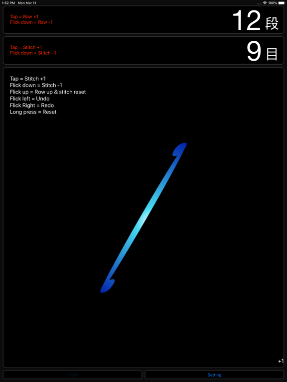 Manly Knits Counter Ⅲ iPad screenshot