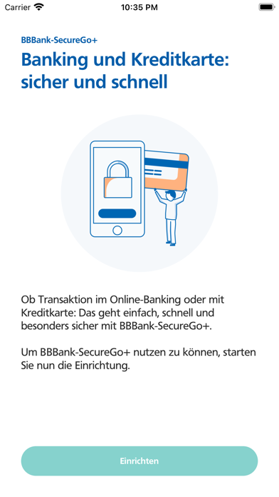 BBBank SecureGo+ Screenshot