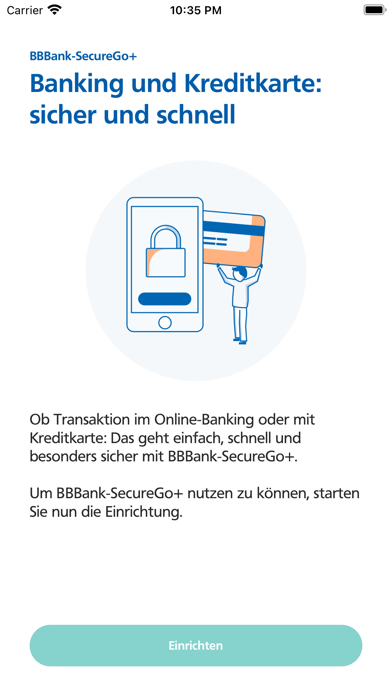 Screenshot #1 pour BBBank SecureGo+