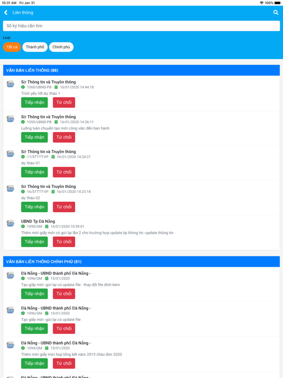 Screenshot #6 pour QLVBĐH Đà Nẵng