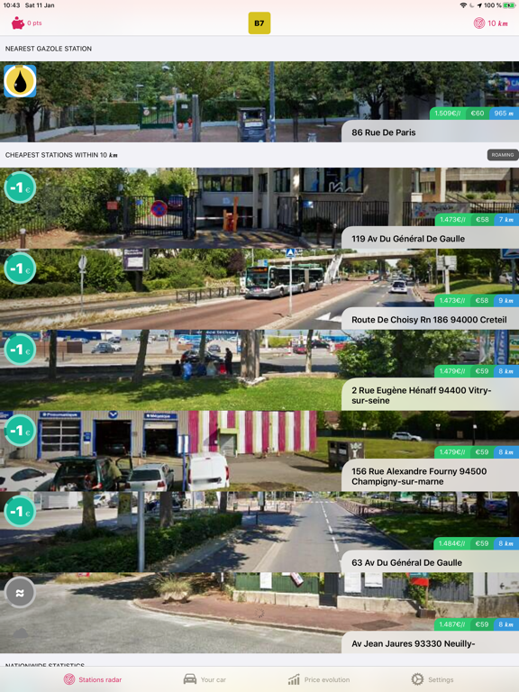 Gas Discount iPad screenshot 3 - Shopping app