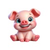 Piglet Braces Stickers icon