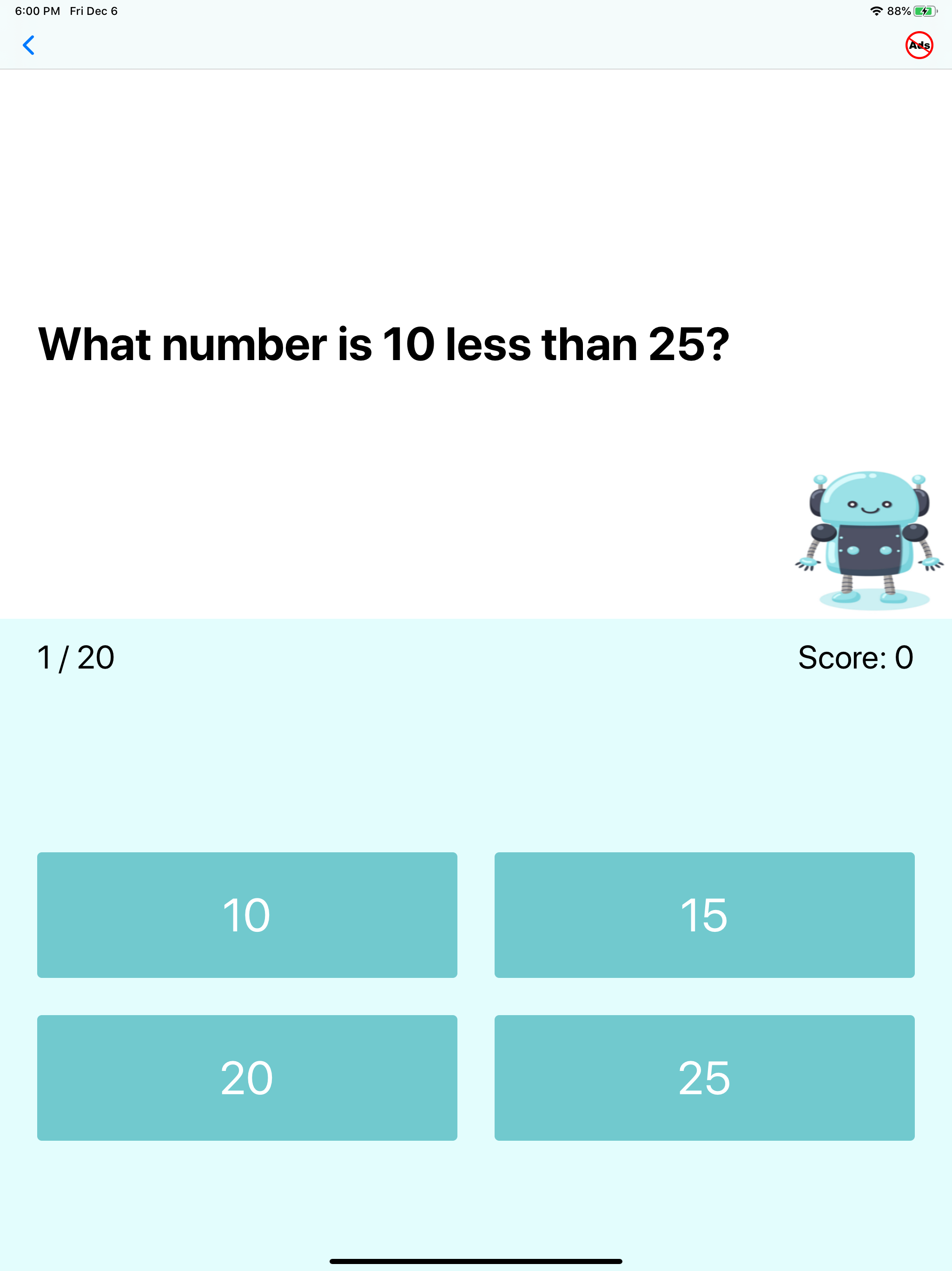 Second Grade Math Quiz