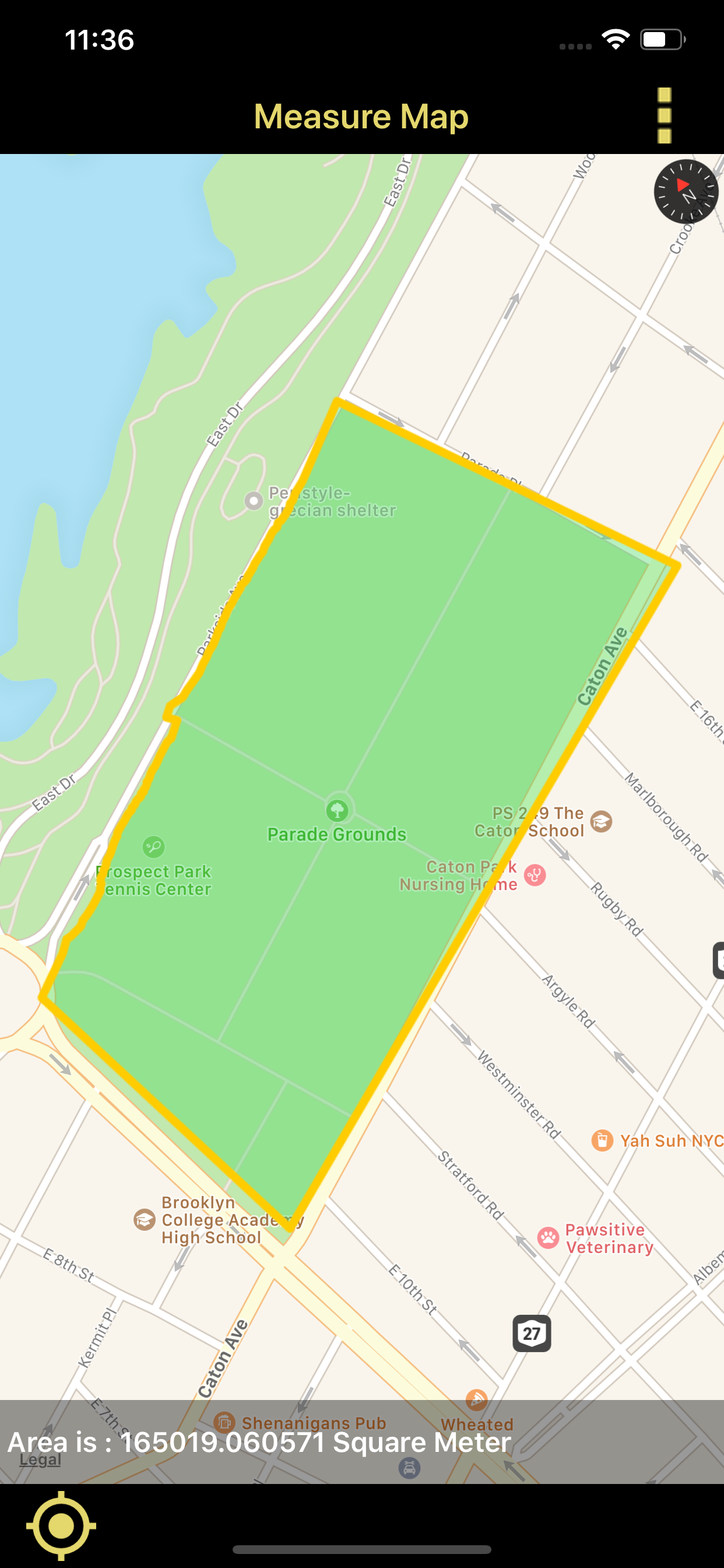 Distance & Area Measure On Map screenshot 5