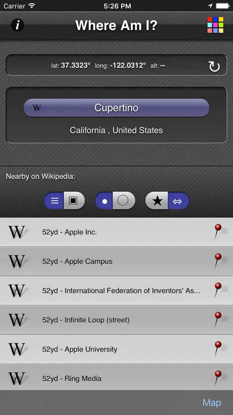 Where am I - App