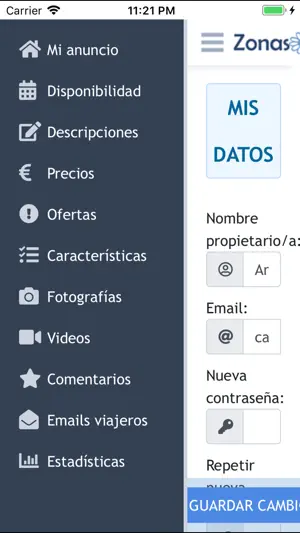 ZonasRurales (propietarios) screenshot 2