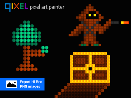 Pixel Art Maker - Qixel iPad app afbeelding 5