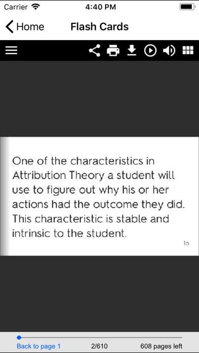 Screenshot #3 pour CLEP Edu Psychology Prep