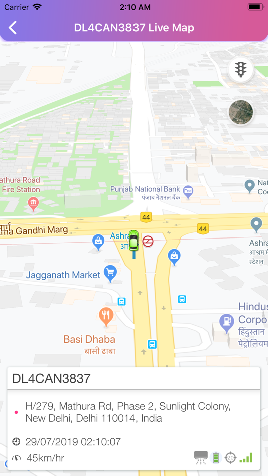 #4. TB Track - Vehicle Tracking (iOS) Podle: Pulkit Jain