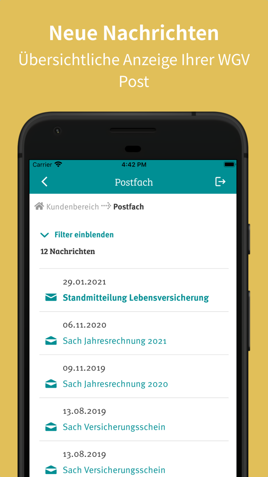 #4. MeineWGV (iOS) 由: WGV-Informatik und Media GmbH