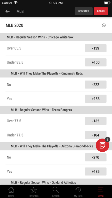 SportsBet MT Screenshot