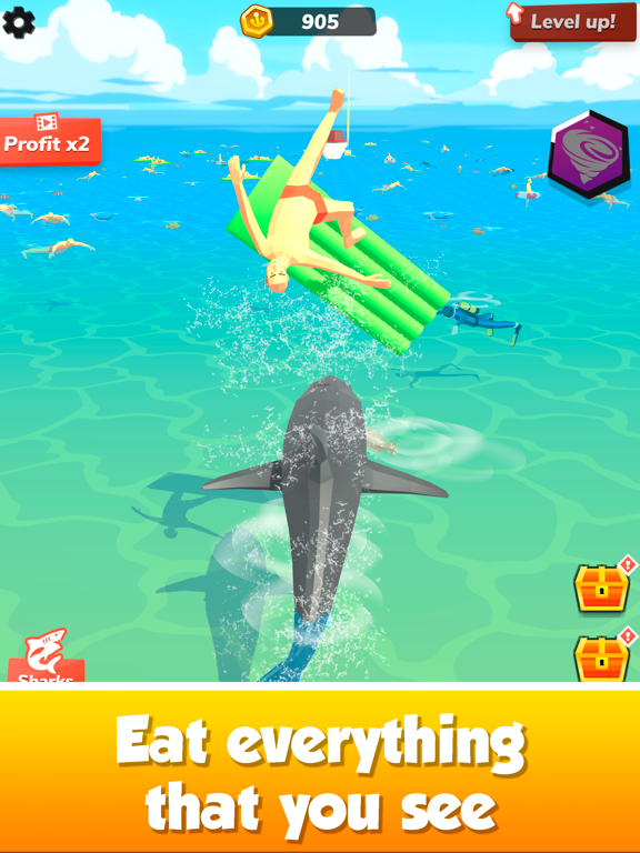 Screenshot #5 pour Idle Shark World - Tycoon Game