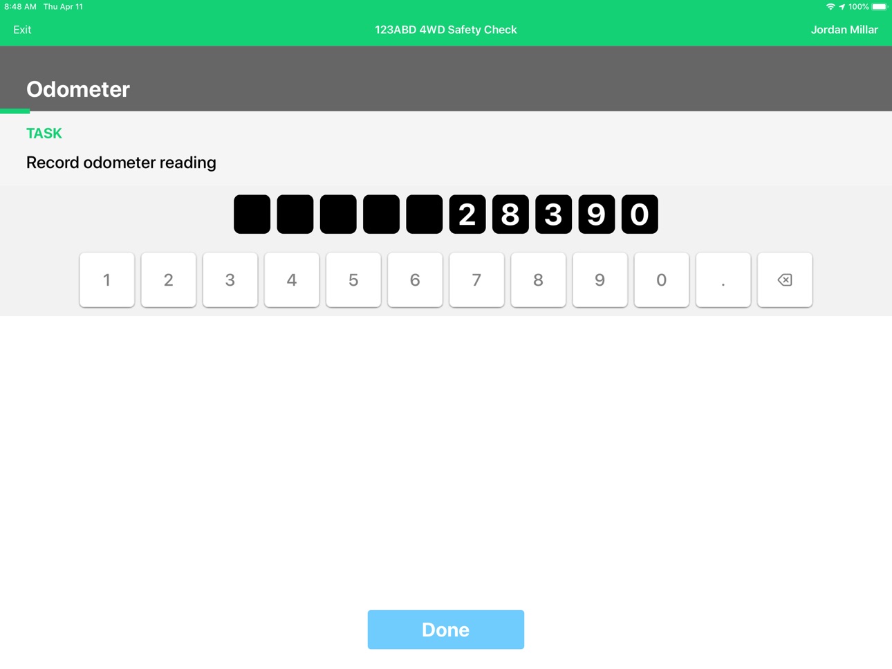 iPad screenshot