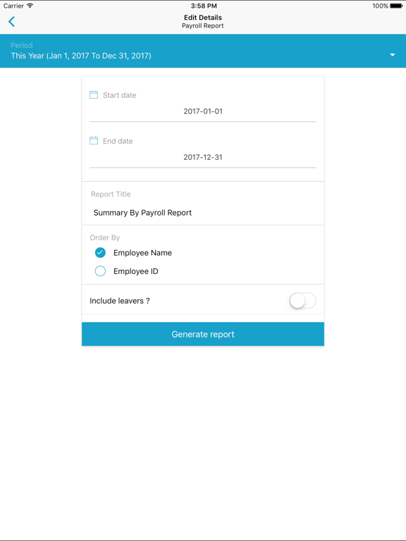 Screenshot #6 pour SD Payroll